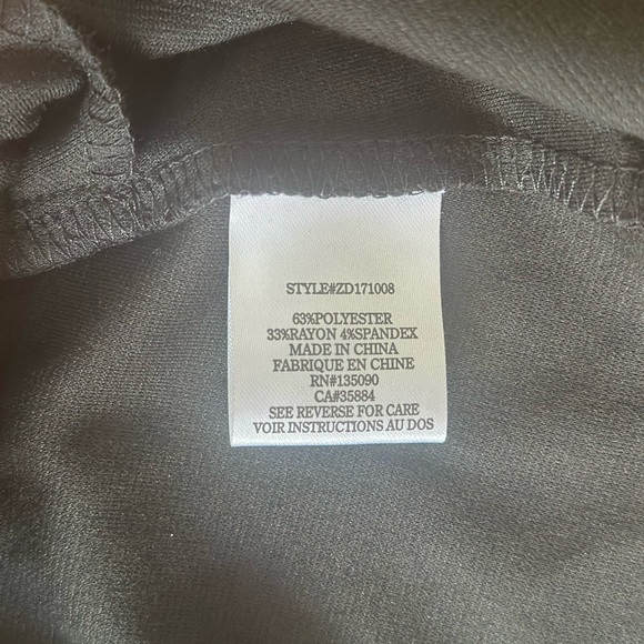 Z Supply Women’s V neck size Small Sleeveless tank dress Black - Picture 5 of 9